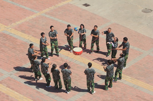 suncitygroup太阳新城2019年“泰山之巅”第一期户外拓展活动(图12)