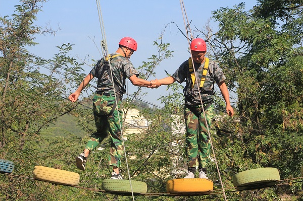 suncitygroup太阳新城2019年“泰山之巅”第一期户外拓展活动(图27)