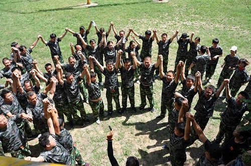 suncitygroup太阳新城2019年“泰山之巅”第一期户外拓展活动(图34)