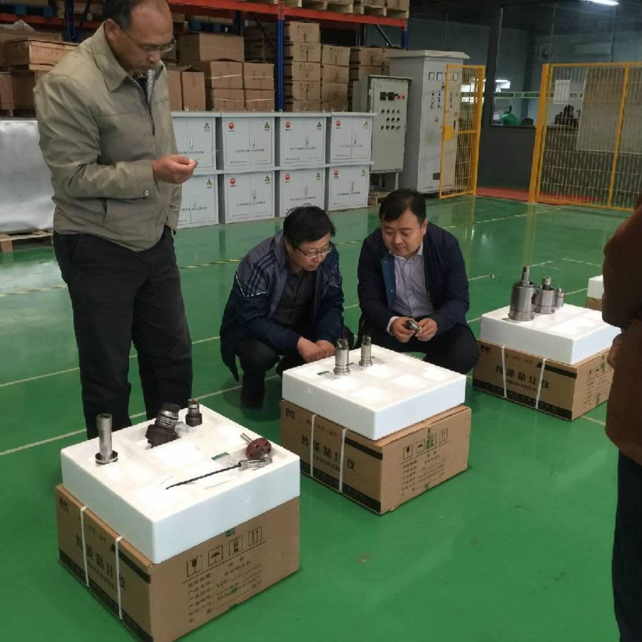 胜利油田领导莅临我公司实地考察(图2)